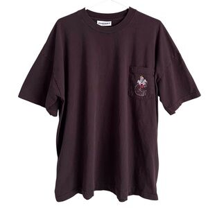 Cherry LA Love Hotel Short Sleeve Tee Brown Retro Streetwear Graphic Men’s XXL